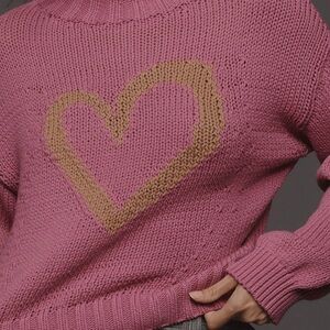 Maeve Mock Neck Sweater EUC